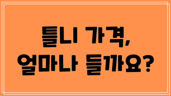 틀니 가격, 얼마나 들까요?