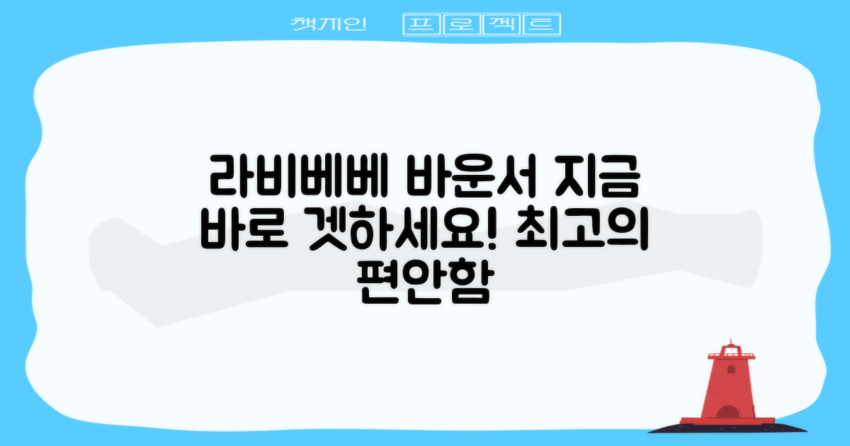지금 바로 라비베베 바운서 만나보세요
