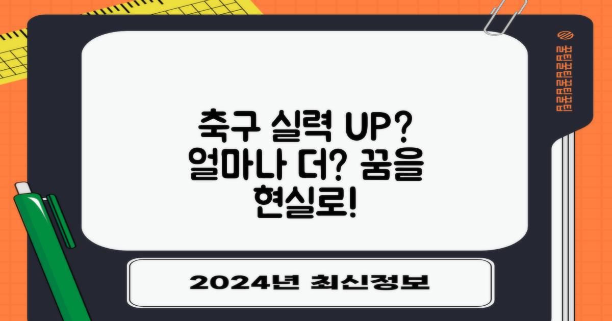 축구 실력, 얼마나 더 향상될까?