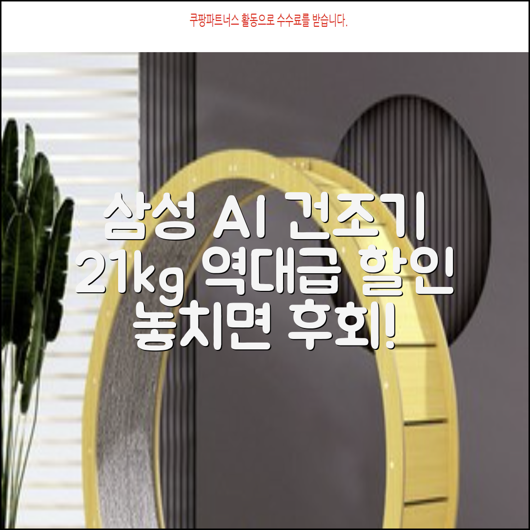 [10% 환급가전] 삼성전자 AI 건조기 DV21DG8200BW 21kg 방문설치, 화이트 추천 리뷰