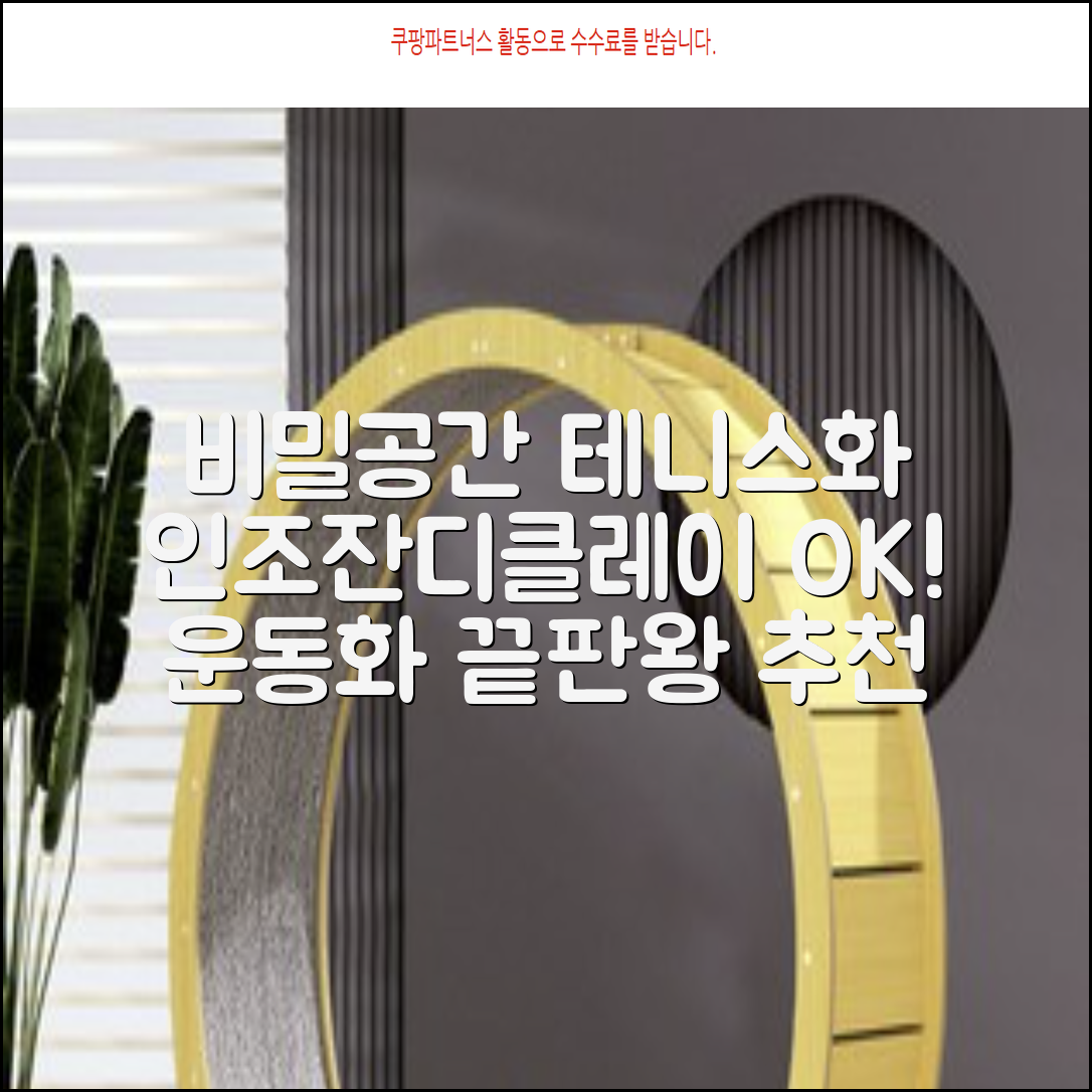 비밀공간 테니스화 인조잔디 클레이코트 테니스운동화 신발 추천 리뷰