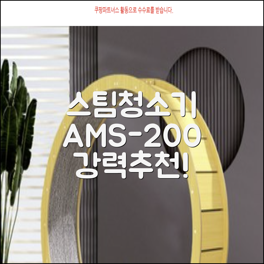 홈앤아트 퓨어 스팀청소기 AMS-200 추천 리뷰